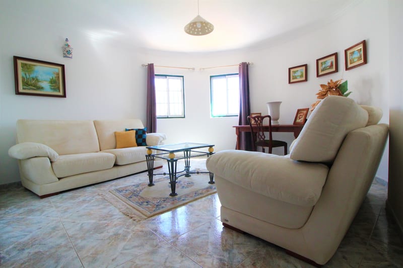 Lounge with cream sofas